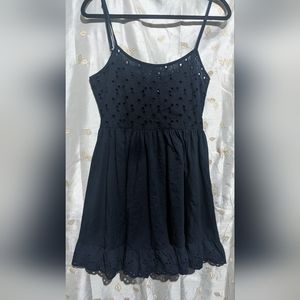 Lovely Althea navy blue summer/spring dress in EUC SZ MED